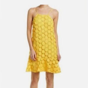 Trina Turk Daisy Rio Havana Loco Crochet Dress